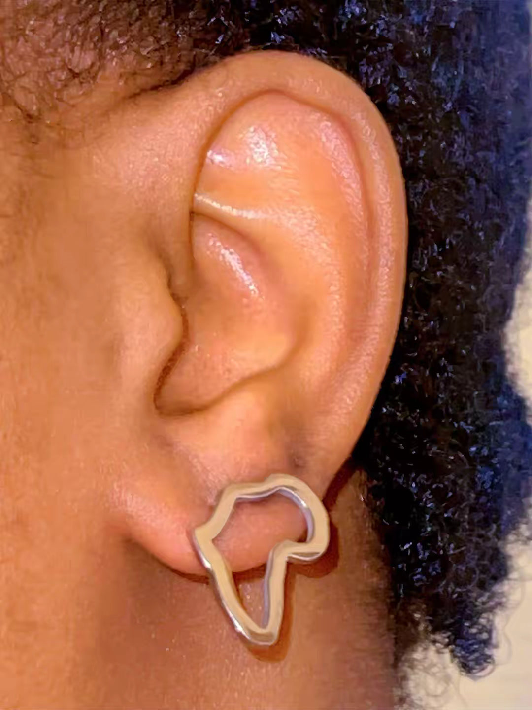 Boucles d’oreilles - "Héritage"Contour d’Afrique - Elégance et Identité