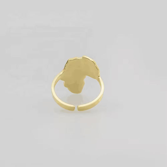 Bague - Silhouette Afrique - L'élégance en Héritage