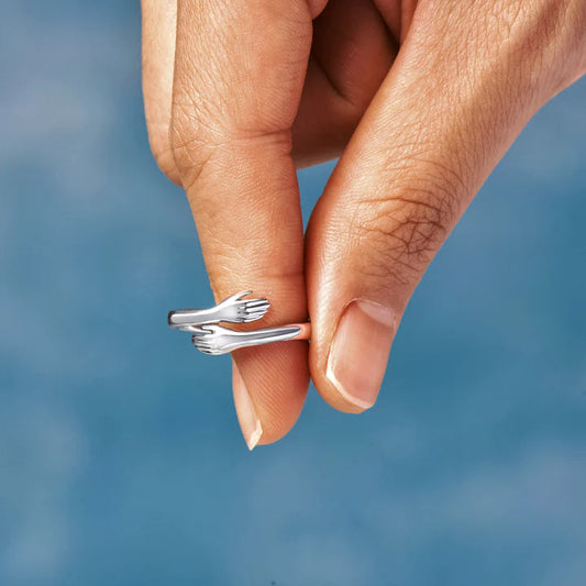 Bague "Câlin Éternel" – Un Symbole d'Amour et de Réconfort