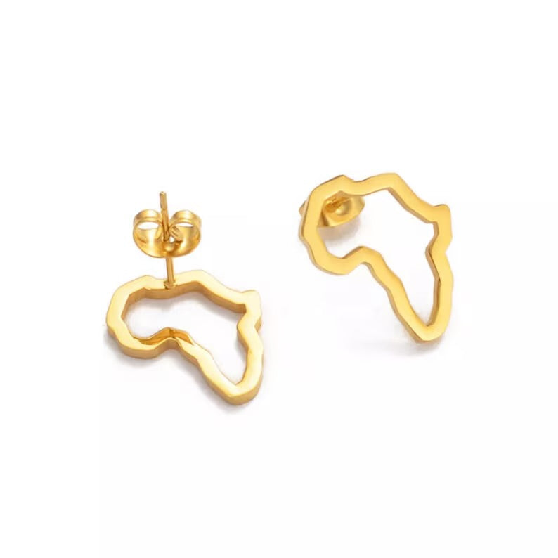 Boucles d’oreilles - "Héritage"Contour d’Afrique - Elégance et Identité