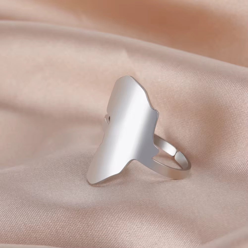 Bague - Silhouette Afrique - L'élégance en Héritage