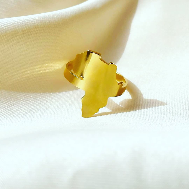 Bague - Silhouette Afrique - L'élégance en Héritage