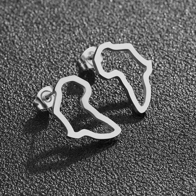 Boucles d’oreilles - "Héritage"Contour d’Afrique - Elégance et Identité