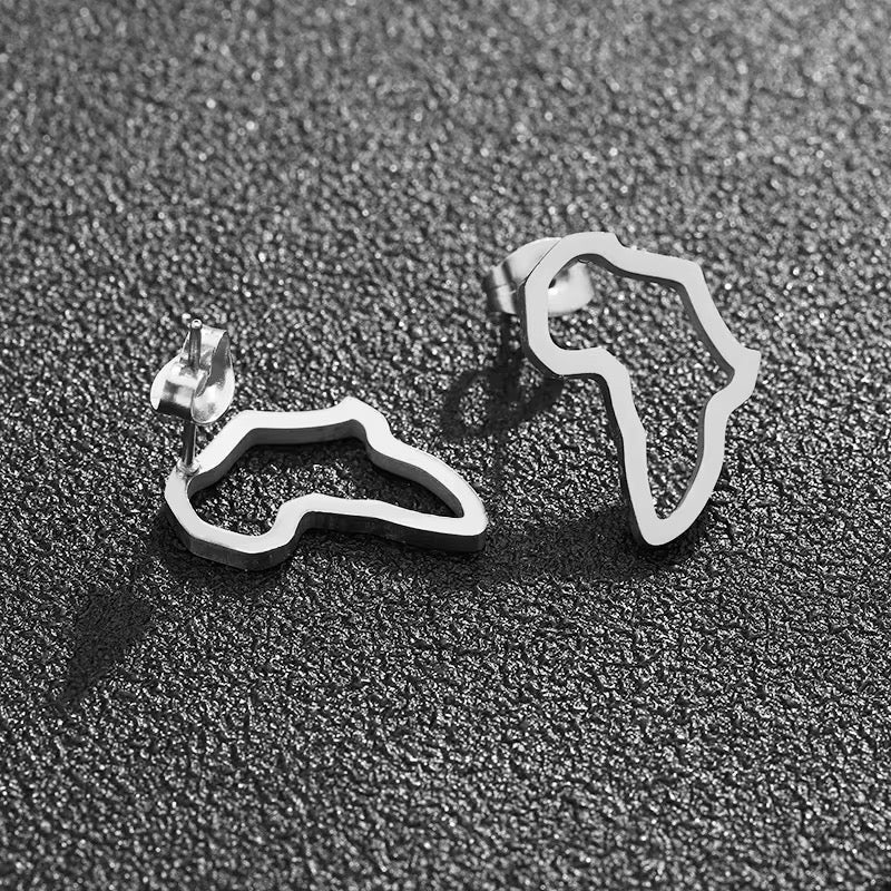 Boucles d’oreilles - "Héritage"Contour d’Afrique - Elégance et Identité